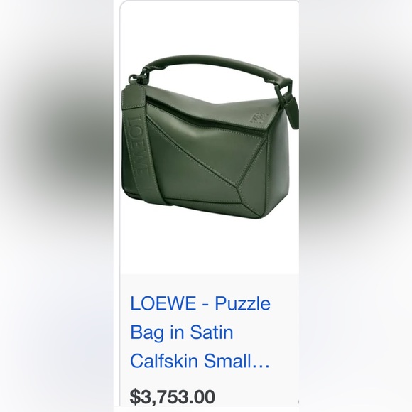 Loewe Puzzle Small Leather Top-Handle Bag - Picture 12 of 12